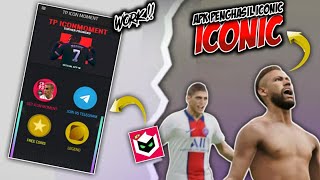 Aplikasi Penghasil Iconic Di Pes Mobile  Trik Cara Mendapatkan Iconic Dengan Apk  Tp Icon Moment [upl. by Ettezus]