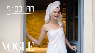 How Top Model Lulu Tenney Gets Runway Ready  Diary of a Model  Vogue [upl. by Russi105]