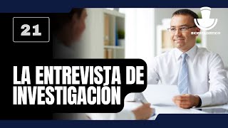 21 La entrevista de investigación  Metodología de la investigación científica [upl. by Nothsa670]