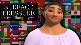 Surface Pressure  Multilanguage Clip Disneys Encanto  12Languages [upl. by Leanard760]