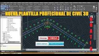 PLANTILLAS GRATIS PARA DISEÑO GEOMÉTRICO DE CARRETERASPARA AUTOCAD CIVIL 3D2015201620172018 [upl. by Adna618]