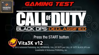 Call of Duty® Black Ops Declassified  Vita3K v12  Mediatek Dimensity 1200  Xiaomi 11T Test [upl. by Stamata]