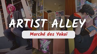 Artist Alley  Le Marché des Yokai [upl. by Ytte]