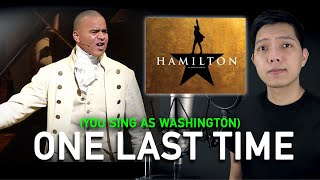 quotSatisfiedquot from Hamilton  Karaoke Track with Lyrics on Screen [upl. by Eciened261]