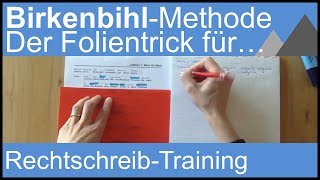 BirkenbihlMethode  Gehirngerechtes RechtschreibTraining [upl. by Cathe]