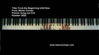 From the Beginning Until Now  Winter Sonata  Piano [upl. by Diandre]