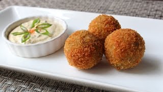 Crispy Fried Boudin Balls  CajunStyle Pork amp Rice Sausage Recipe [upl. by Dewhirst]