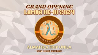 Grand Opening LAMDA KEIII 2024 [upl. by Annawal104]