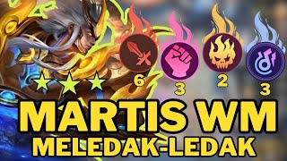 Ling skill 2 Combo WM STUN hyper martis meledakledak  Magic chess MLBB [upl. by Cornwall]