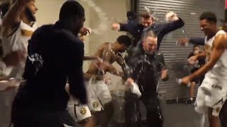 Denver Nuggets Celebrate Game 7 Win In The LockerRoom  Nuggets vs Clippers [upl. by Divadnoj]