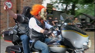 Zlot Motocyklowy Łagów 2017 czyli niezwykłe maszyny w akcji [upl. by Anerac]