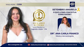 Fala Você Notícias  Ana Carla Franco  17092024 [upl. by Liban346]