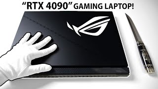 A Monster Gaming Laptop RTX 4090  3900 ROG Strix SCAR 18 [upl. by Nnylirret267]