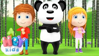 A Ram Sam Sam 🐼 Barnsånger på Svenska  HeyKids [upl. by Chicky]