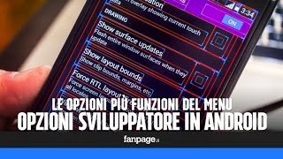 Le funzioni più interessanti del menu Opzioni Sviluppatore di Android [upl. by Machos227]