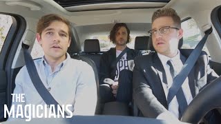 THE MAGICIANS  The Magicians In Cars Getting Rides  SYFY [upl. by Anana663]