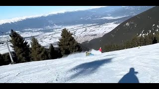 Thrills and Spills Afternoon Adventure Bansko 2024 Ski Action Snow Report [upl. by Anthony]