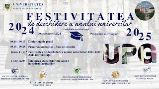 Anunt deschidere an universitar UPG 20242025 [upl. by Hoo]