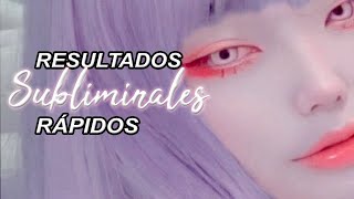 ❥ Cómo ACELERAR tus resultados 𐑕UBLIMINALES [upl. by Ardnohsed630]