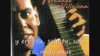 Fernandito Villalona  Solo tu with Lyrics [upl. by Maril632]