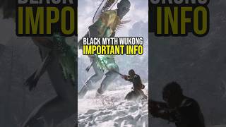 Important Info Before You Play Black Myth Wukong [upl. by Astor126]