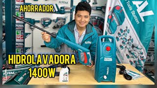 HIDROLAVADORA 1400w TOTAL hidrolavadora portátil TOTAL [upl. by Malek]