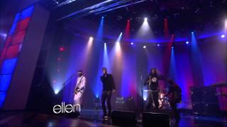 Gym Class Heroes feat Adam Levine  Stereo Hearts Live on Ellen DeGeneres 11232011 [upl. by Merta]