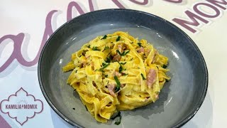 TAGLIATELLES FAÇON CARBONARA  A MA FAÇON  20quot TOP CHRONO [upl. by Moon424]