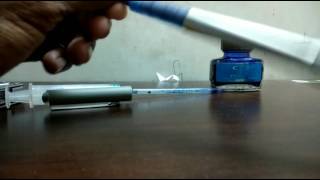 How to fill uniball eye Roller ball pen [upl. by Koran]