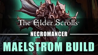 ESO Necromancer Maelstrom Arena Build  Elsweyr Necro Build Guide [upl. by Atihana]