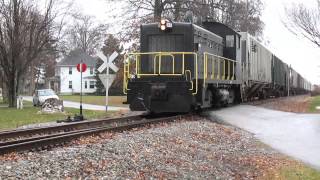 Classic EMD SW9 End Cab Switcher Working On Norfolk Southern Main Line HD [upl. by Timmons965]