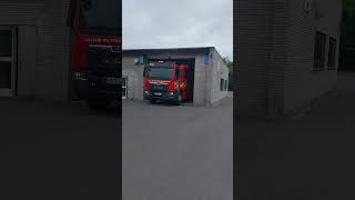 Sprøtje 1 Brandstation Nykøbing Falster🚒🇩🇰 feuerwehr danemark [upl. by Green57]