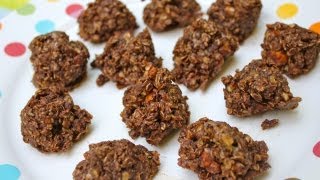 Healthy No Bake Cookies Recipe [upl. by Nelg]