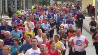 Running the Amsterdam half Marathon in 2009 [upl. by Euqram]