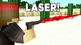 Minecraft Plugin  LASER Shoot at MobsPlayers Mine Blocks  Tutorial [upl. by Annaeoj119]