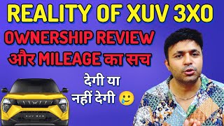 XUV 3XO Ownership Review और Mileage काला सच 🫵 Nexon Vs Brezza Vs Mahindra Xuv 3xo [upl. by Recor]