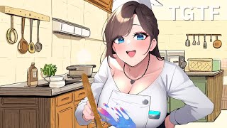 Taste my new recipe✨ TG TF Transgender Transformation Animation MTF [upl. by Nnylireg]