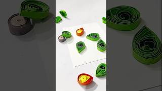 Easy quilling paper flower quilling art craft papercraft shorts viralvideo bts new card [upl. by Ron]