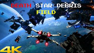 Battlefront 2 in 2024  Death Star Debris  Starfighter Аssault  Gameplay PC 4K No Commentary [upl. by Meeharb303]