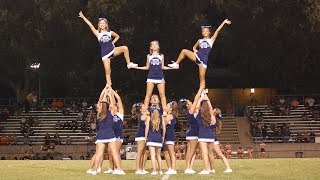 Redwood Varsity Cheer  Homecoming Routine 2019 [upl. by Oisor85]