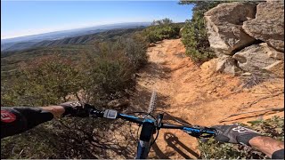 Amazing view with A Flowy Downhill and a MUST Ride For Any BikerSan Juan Trail Mission ViejoCa [upl. by Atina]