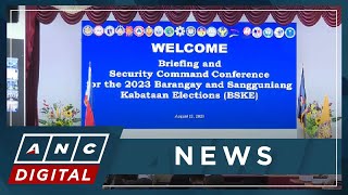 COMELEC holds briefing on Barangay Sangguniang Kabataan elections  ANC [upl. by Uolymme32]