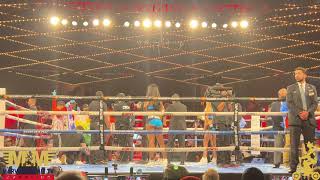 Jonas Sultan vs Carlos Caraballo 1st round fight [upl. by Margherita]