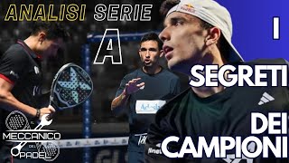 Analisi Partita PADEL di Serie A  ALLENATI come Loro [upl. by Ajoop]