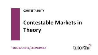 Contestable Markets  Contestability in Theory  Economics Revision [upl. by Massimo920]