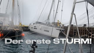 Der erste Sturm  gemütlich ist was anderes 137 XTripSailing Segeln im Winter [upl. by Stelmach]