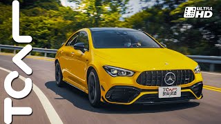 【新車試駕】黯夜暴君 MercedesAMG CLA 45 S 4MATIC Coupé 黯夜版 德哥試駕TCar [upl. by Eirellav]