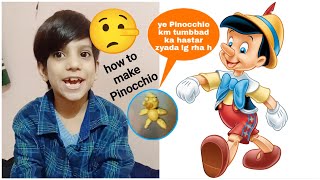 👃Pinocchio kse bnaye how to make Pinocchio🤥 wannn Read📖entire novel📕 link🔗below👇 tasteofdreamlife [upl. by Petronilla]