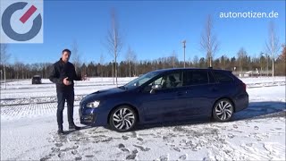 Subaru Levorg 2018 16 GT Sport Lineartronic Review  Test  Fahrbericht [upl. by Ernaldus678]