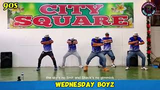 Straight Playin  Shaquille ONeal  dance with Wednesday boys 90smix dance olongapo [upl. by Cired]